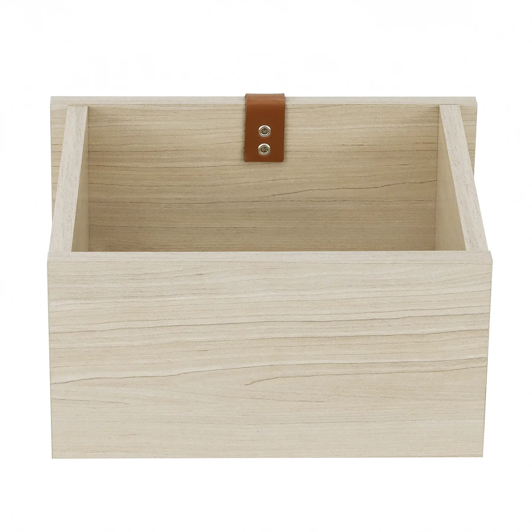 Gaveta Retangular para Nicho com Puxador Carvalho MDP 15,2x29,5x32,4cm - Imagem 6